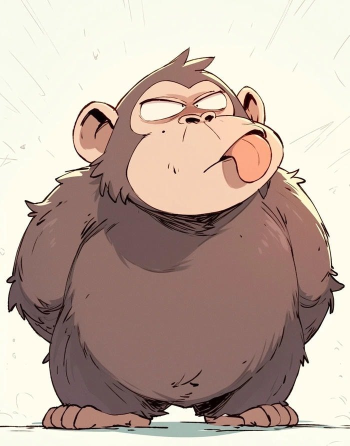 tropical monkey pfp with vibrant atmosphere