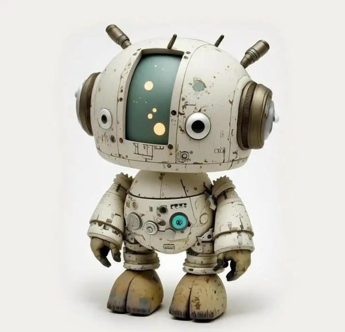 virtual identity icon modern bot pfp design