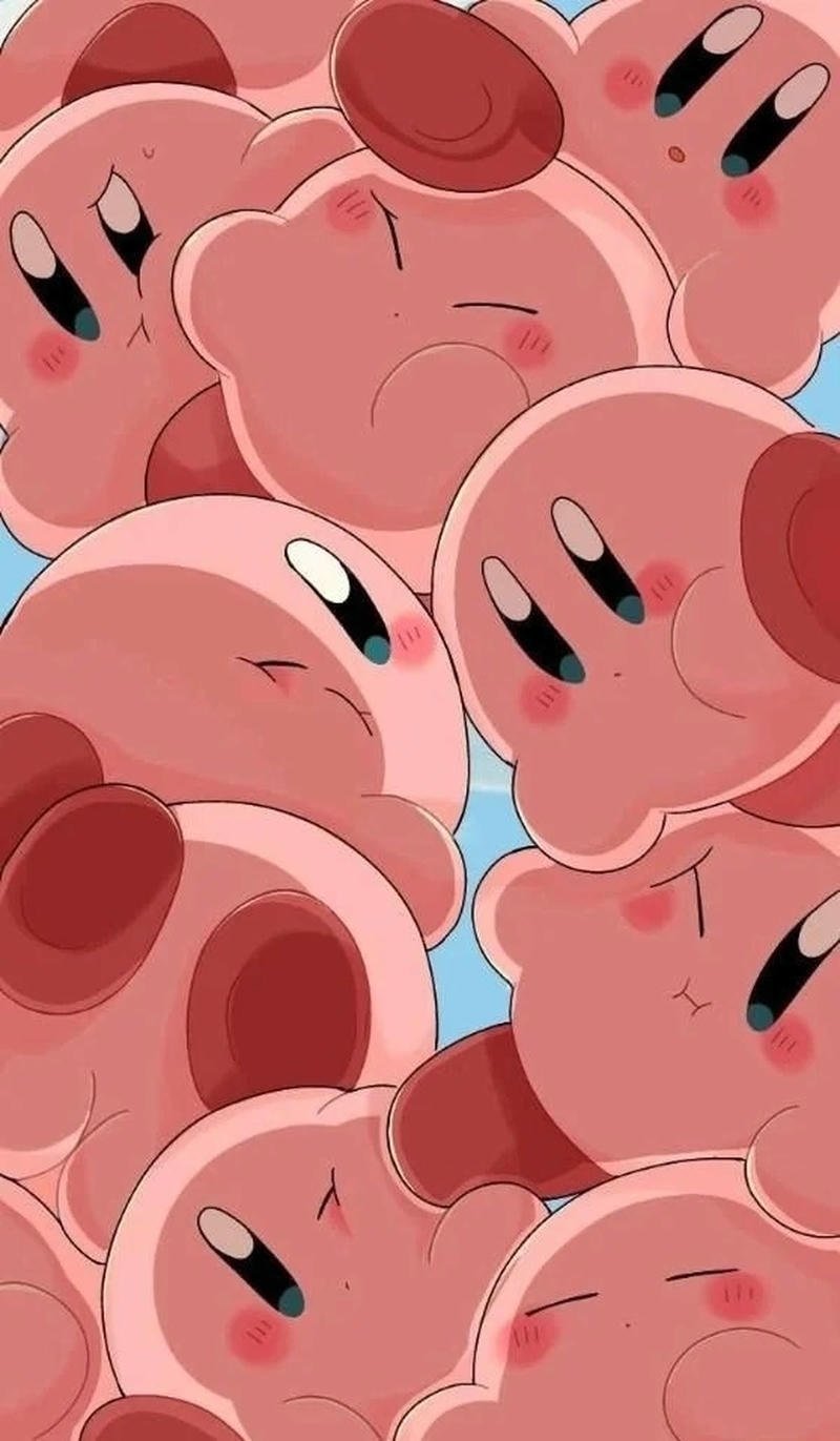 Adorable star warrior avatar icon kirby pfp