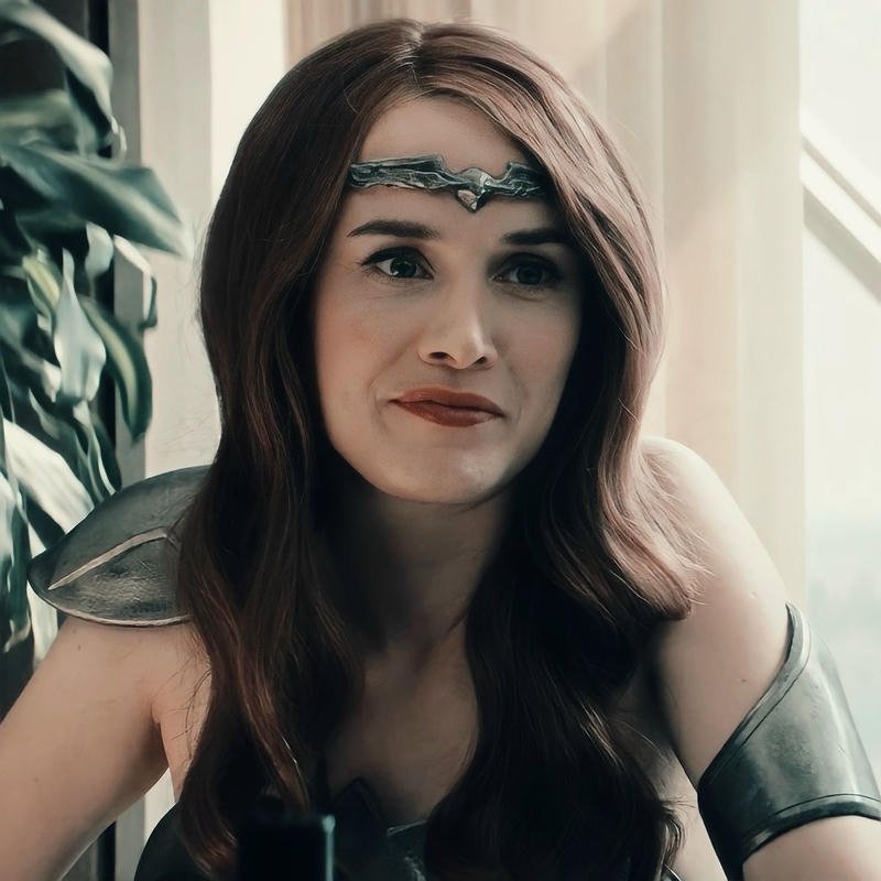 Amazonian inspired heroine portrait styled as Queen Maeve pfp