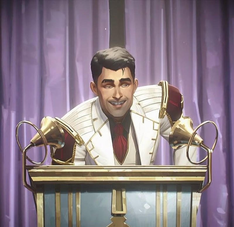 Arcane portrait glowing hammer avatar jayce arcane pfp