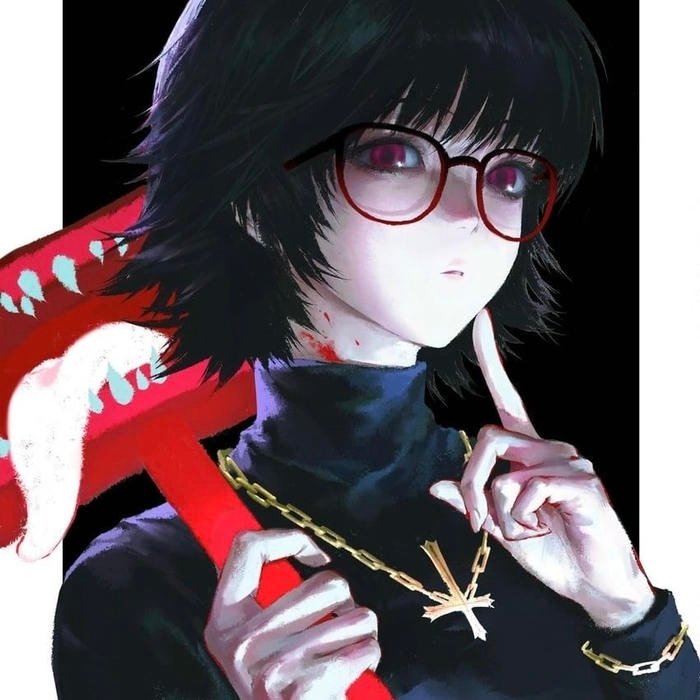 Bold contrast enhanced Shizuku pfp with clarity