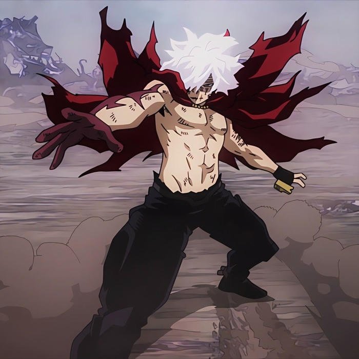 Bold lighting contrast shaping Shigaraki pfp