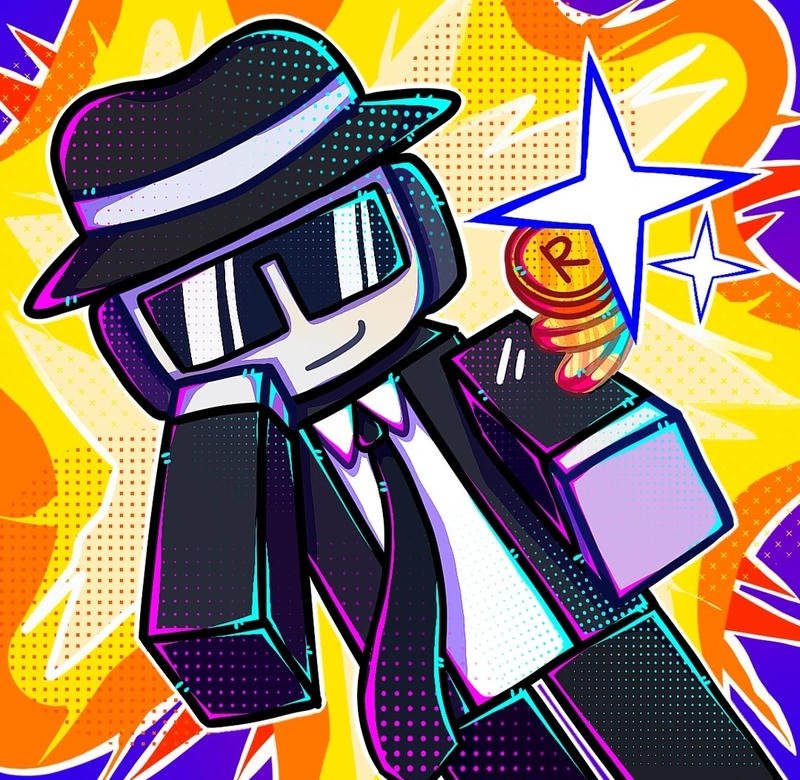 Bright smiling avatar suited for cute roblox pfp