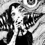 Broken mirror reflection concept shaping horror pfp