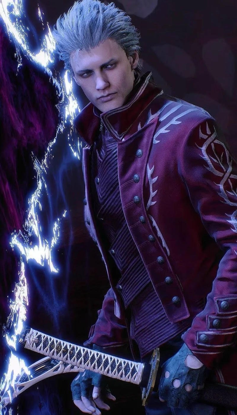 Brothers standing back to back dante and vergil pfp