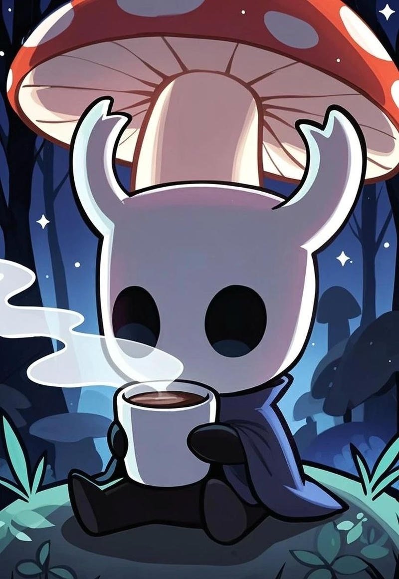 Charming cute Hollow Knight Lace Pfp avatar for light mood
