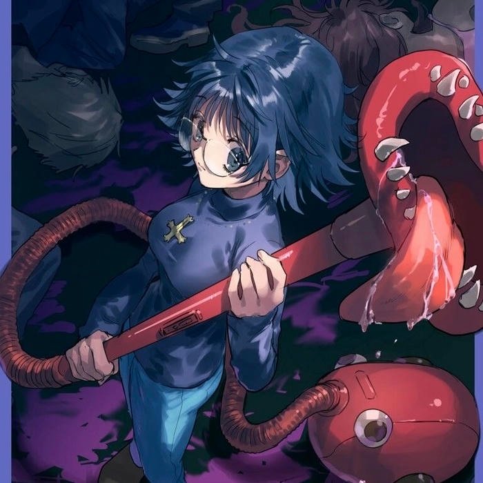 Cinematic lighting effects shaping Shizuku pfp portrait