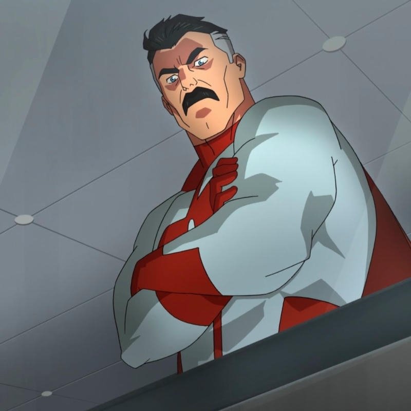 Classic Viltrumite warrior headshot used for Omni Man pfp