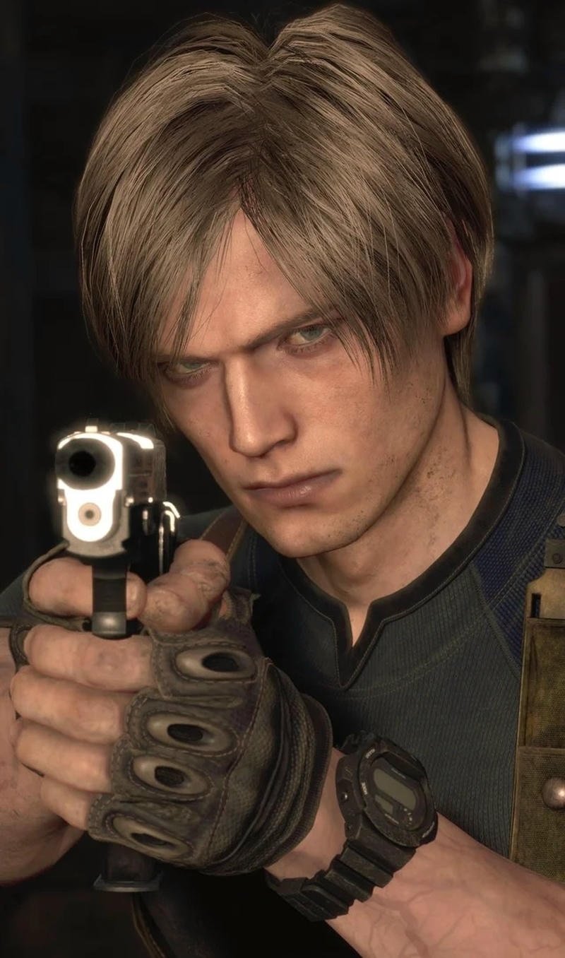 Classic popular Leon Kennedy Pfp from Resident Evil games collection