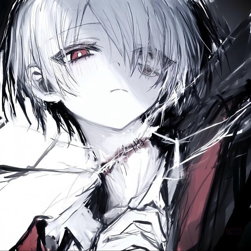 Clumsyish manga persona artwork crafted cringe anime pfp