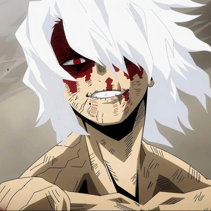 Cold destructive aura radiating Shigaraki pfp