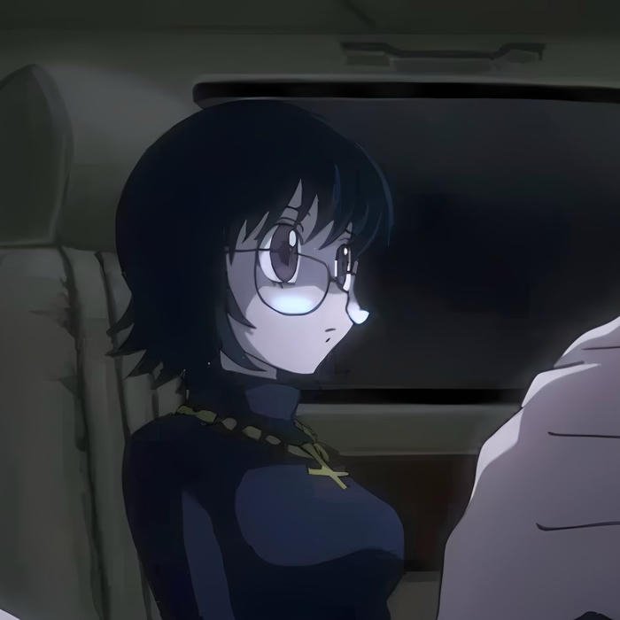 Contemporary fanart styled Shizuku pfp image