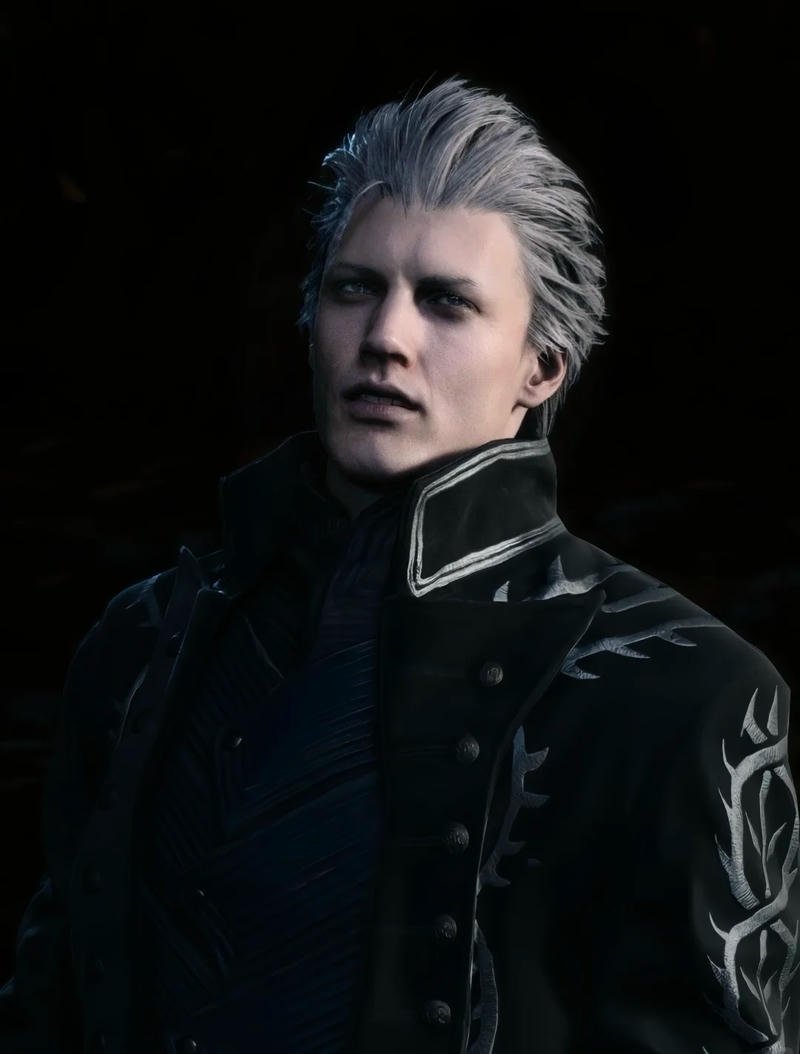 Cool demon hunter aesthetic portrait vergil pfp