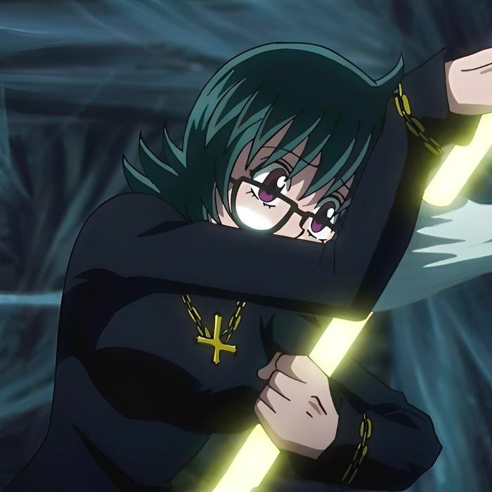 Cool toned filter enhancing Shizuku pfp mood