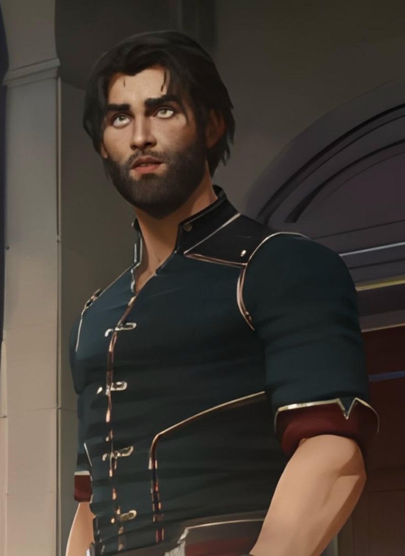 Council leader dramatic portrait used jayce netflix pfp