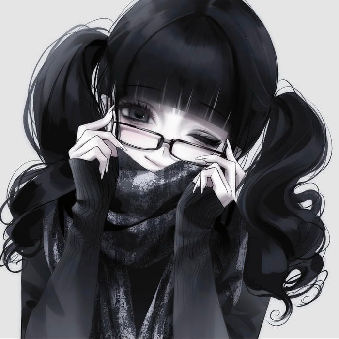 Cracked glass effect grunge pfp aesthetic