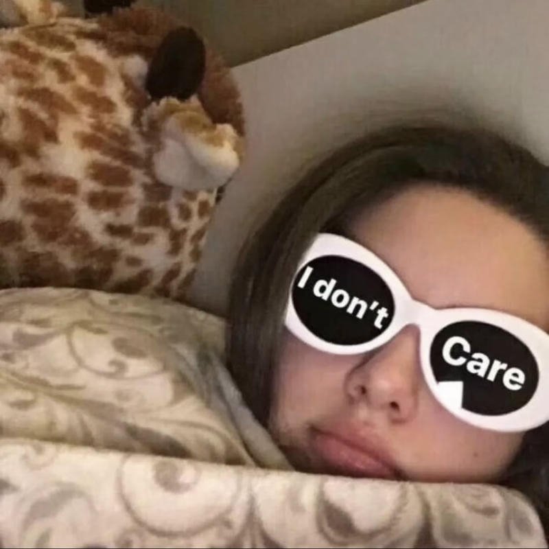 Curiosity driven character icon portrait weird pfp