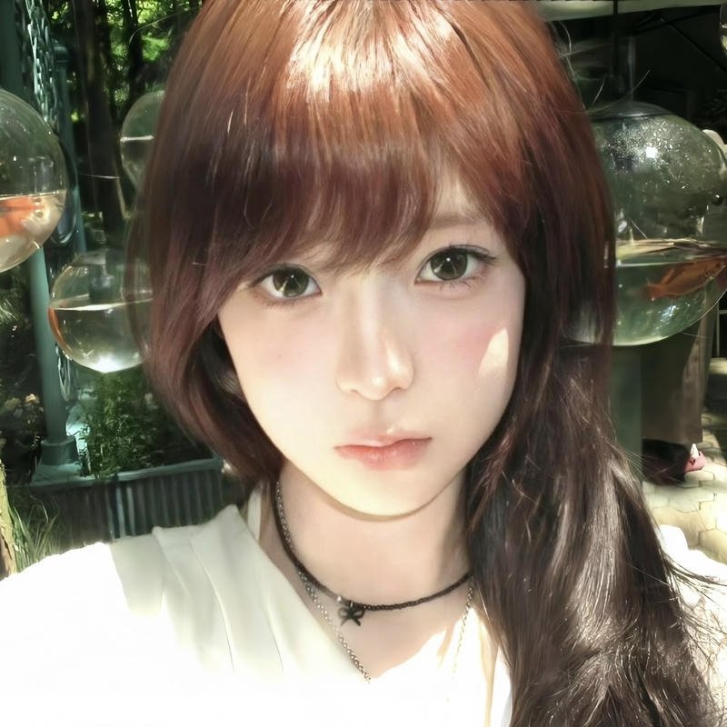 Delicate lady portrait symbol reflecting high quality pfp