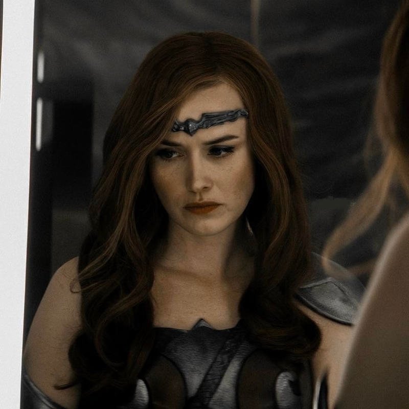 Determined guardian warrior portrait Queen Maeve pfp