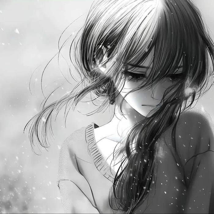 Downcast eyes defining heartfelt pfp sad aesthetic