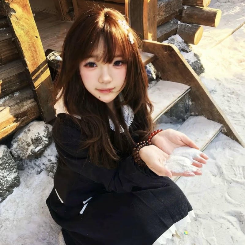 Download aesthetic pfp with artistic balance