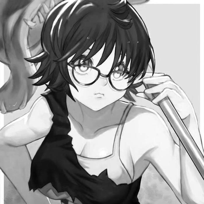 Dreamcore influenced Shizuku pfp with pastel haze