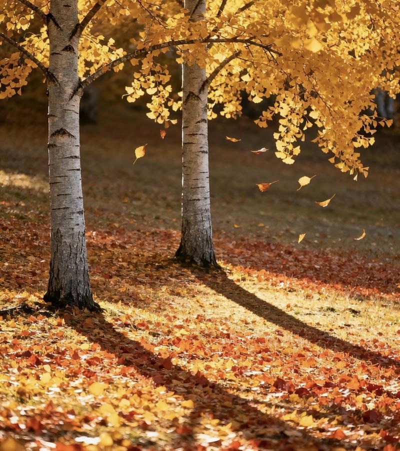 Dreamy orange sky and trees aesthetic fall pfp aesthetic profile picture