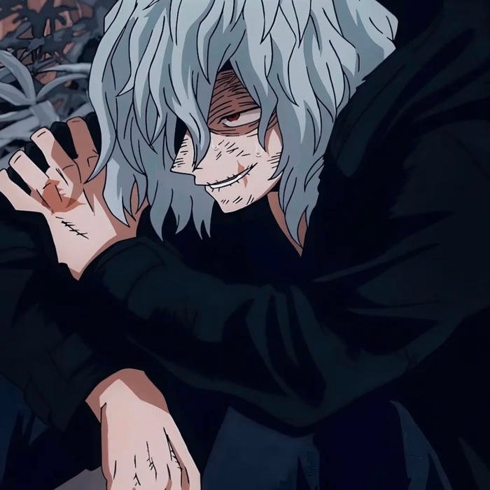 Eerie atmosphere surrounding Shigaraki pfp artwork