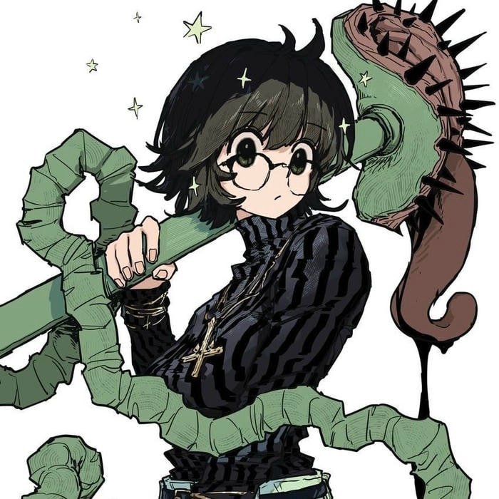 Elegant anime portrait Shizuku pfp with refined details