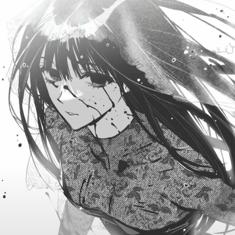 Embarrassed cartoon character portrait crafted cringe anime pfp