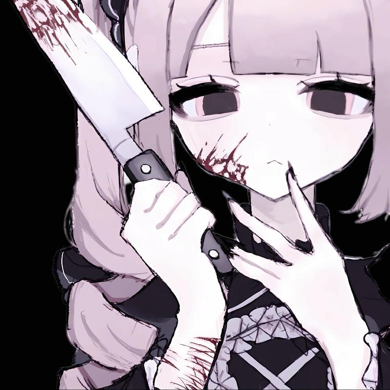 Excessive anime reaction artwork reflecting cringe anime pfp