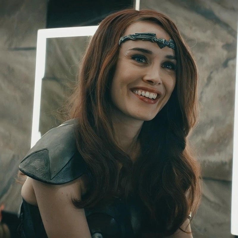 Fearless comic inspired champion headshot Queen Maeve pfp