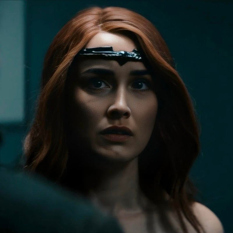 Fearless heroic guardian portrait created Queen Maeve pfp