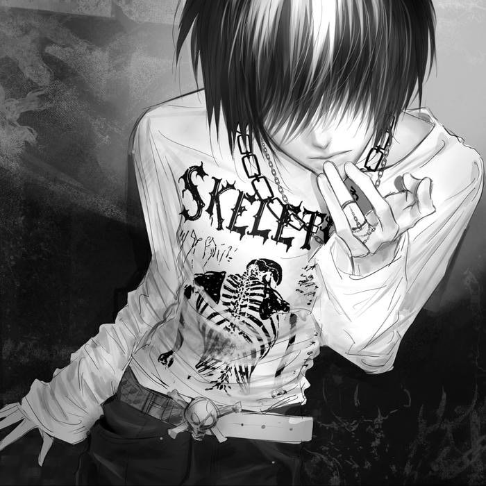 Fragmented collage composition grunge pfp aesthetic