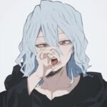 Fragmented visual concept Shigaraki pfp design