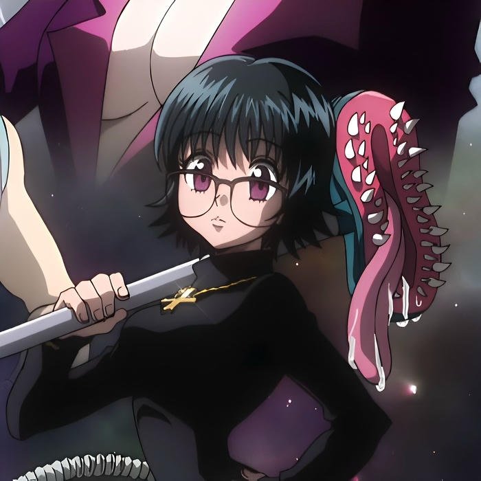 Glossy eye highlight enhanced Shizuku pfp artwork