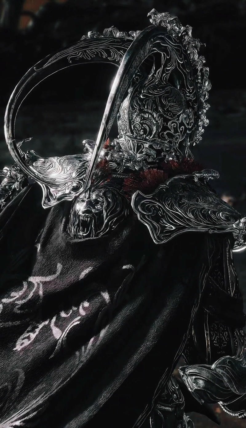 Golden flame maiden close portrait elden ring melina pfp