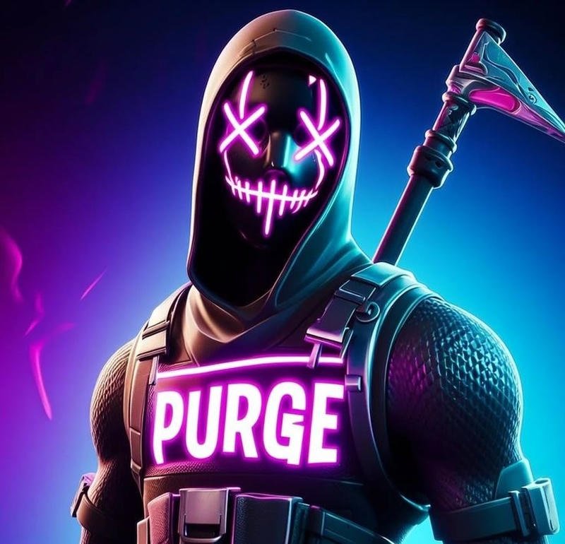 High resolution 4k fortnite pfp detailed gaming avatar