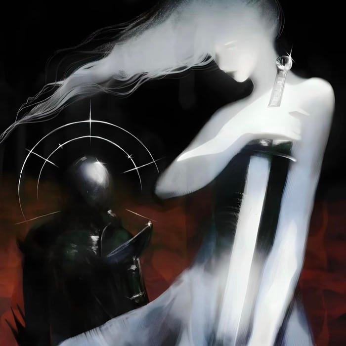 Hollow pitch black eyes haunting horror pfp