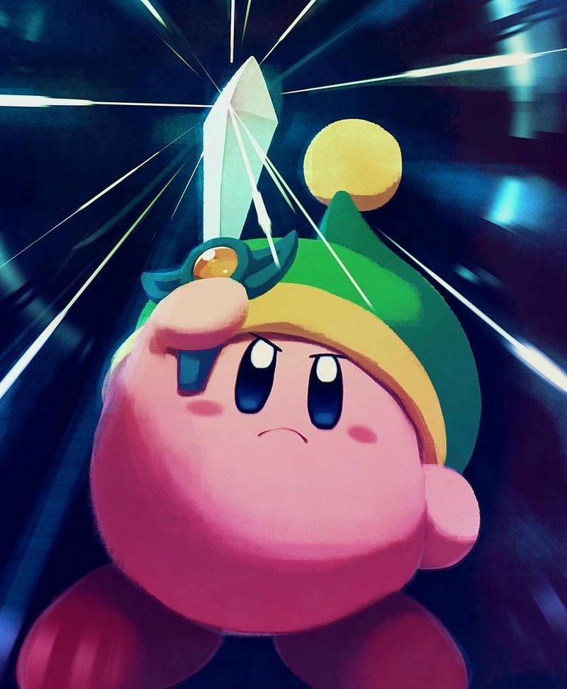 Image kirby pfp playful pink hero cartoon avatar icon