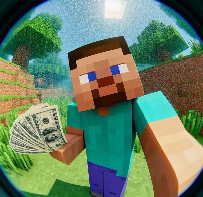 Image minecraft pfp block character portrait gaming avatar