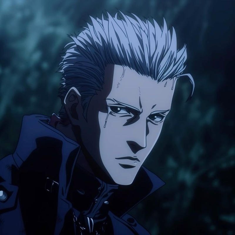 Image vergil pfp stoic expression katana warrior avatar