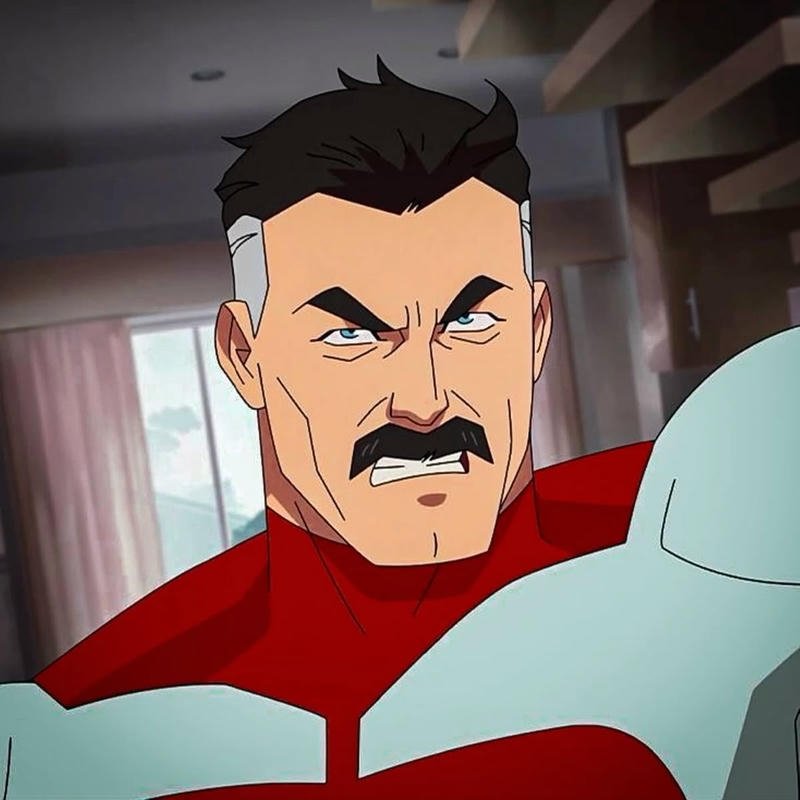Invincible universe character portrait appearing as Omni Man pfp