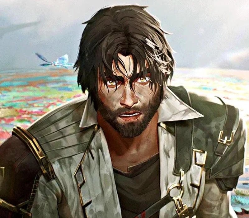 Jayce pfp determined warrior stance powerful character icon