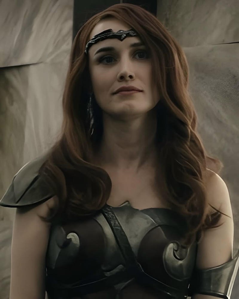 Legendary armored heroine portrait Queen Maeve pfp