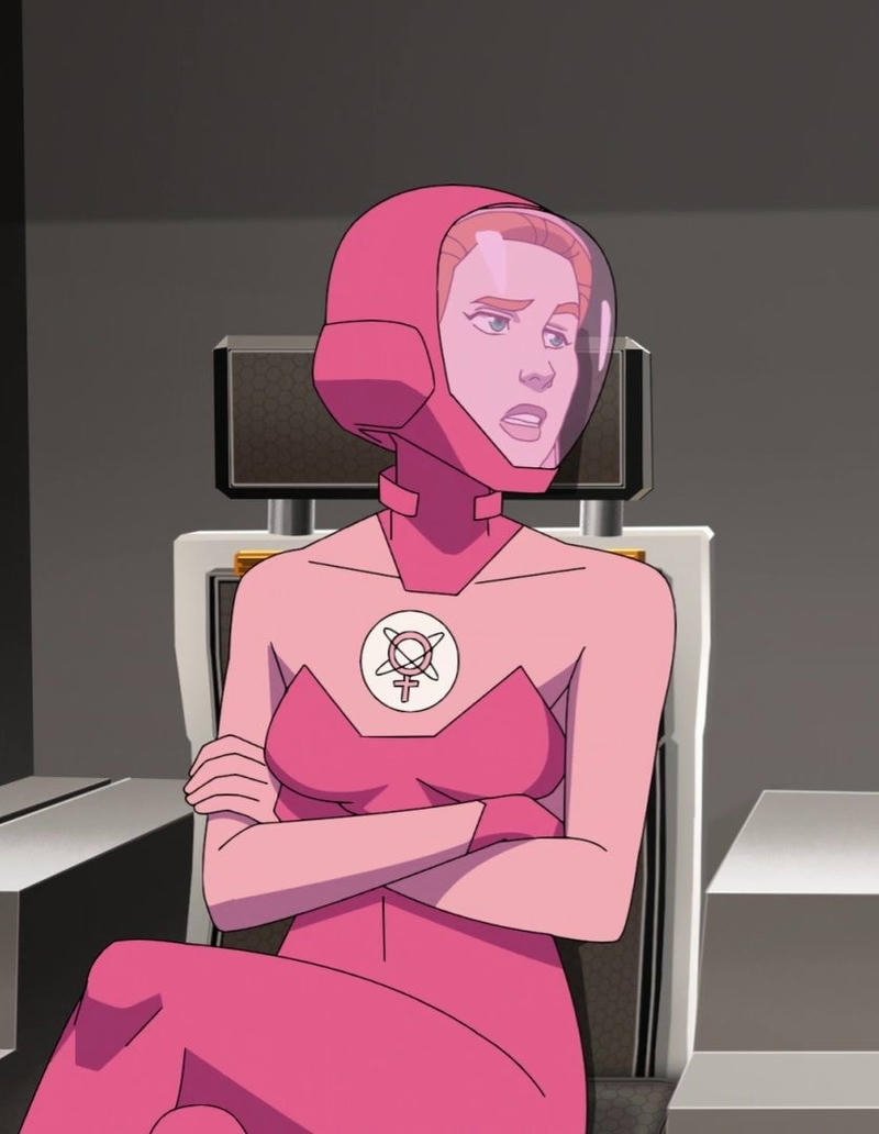 Luminous animated champion image styled Atom Eve pfp