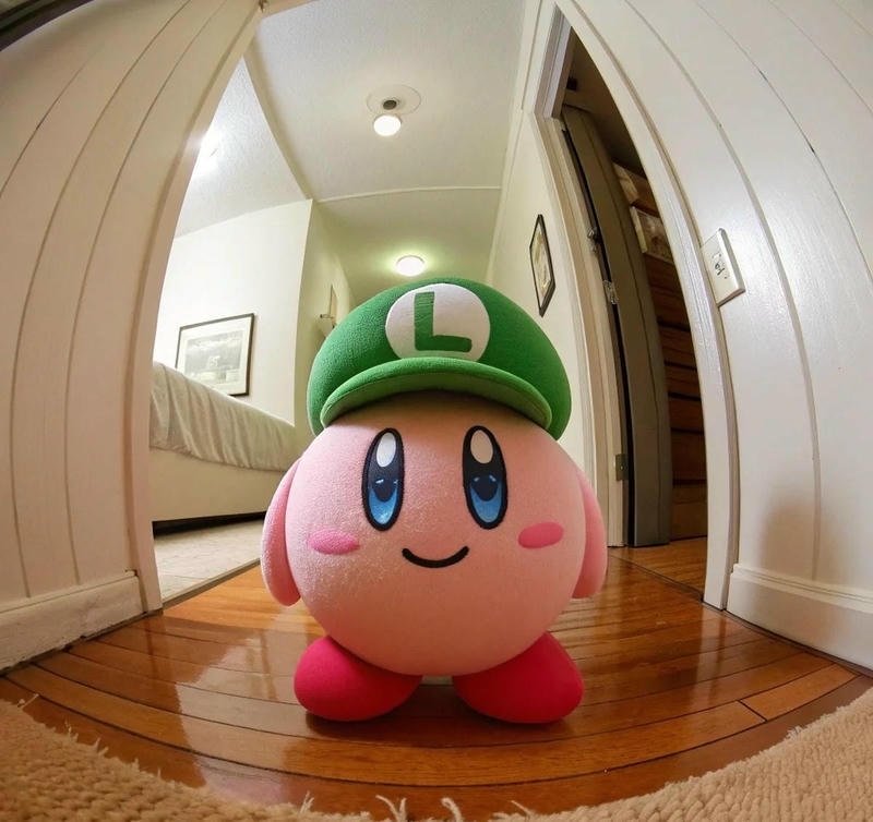 Minimal cute pink character avatar icon kirby pfp