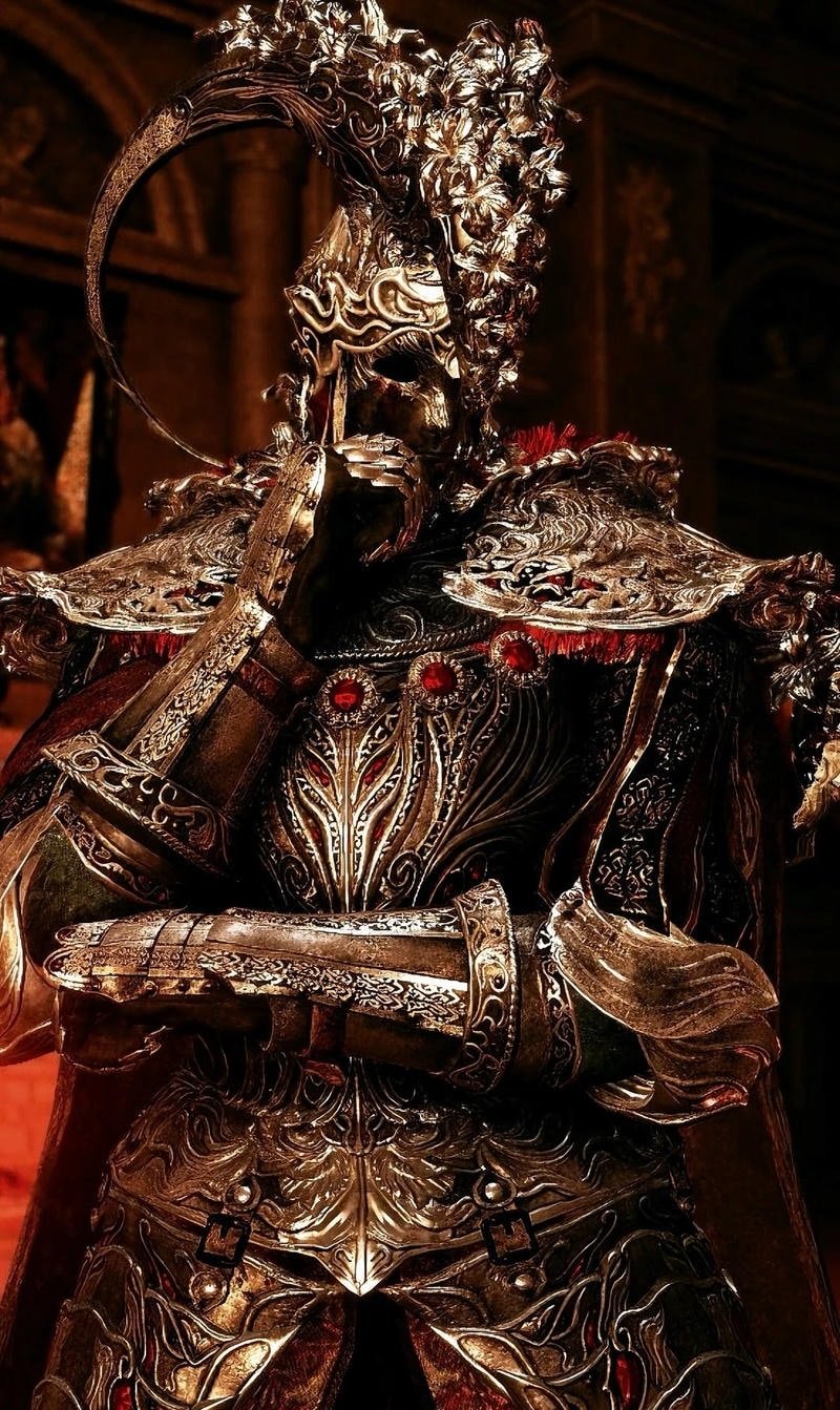 Moon witch blue aura portrait ranni pfp elden ring