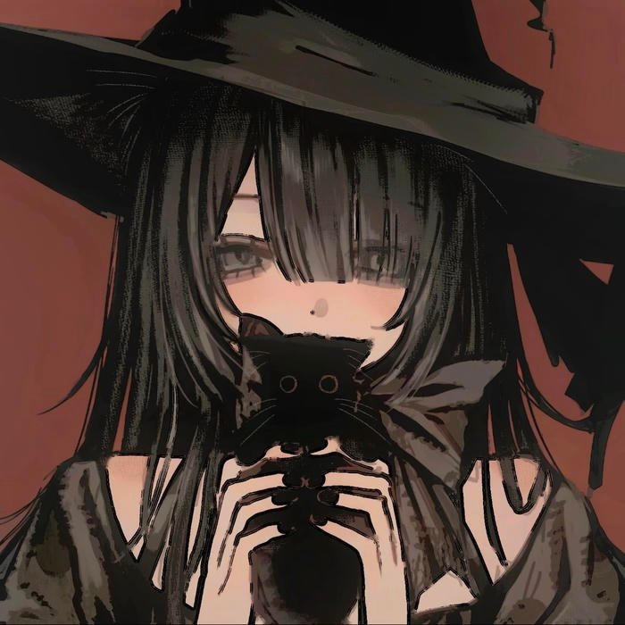 Muted pastel palette shaping pfp sad tone